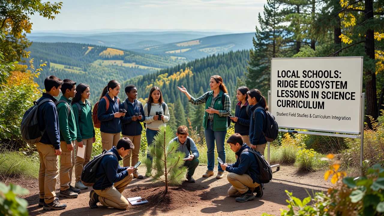 Local Schools Integrate Ridge Ecosystem Lessons into Science Curriculum for Students
